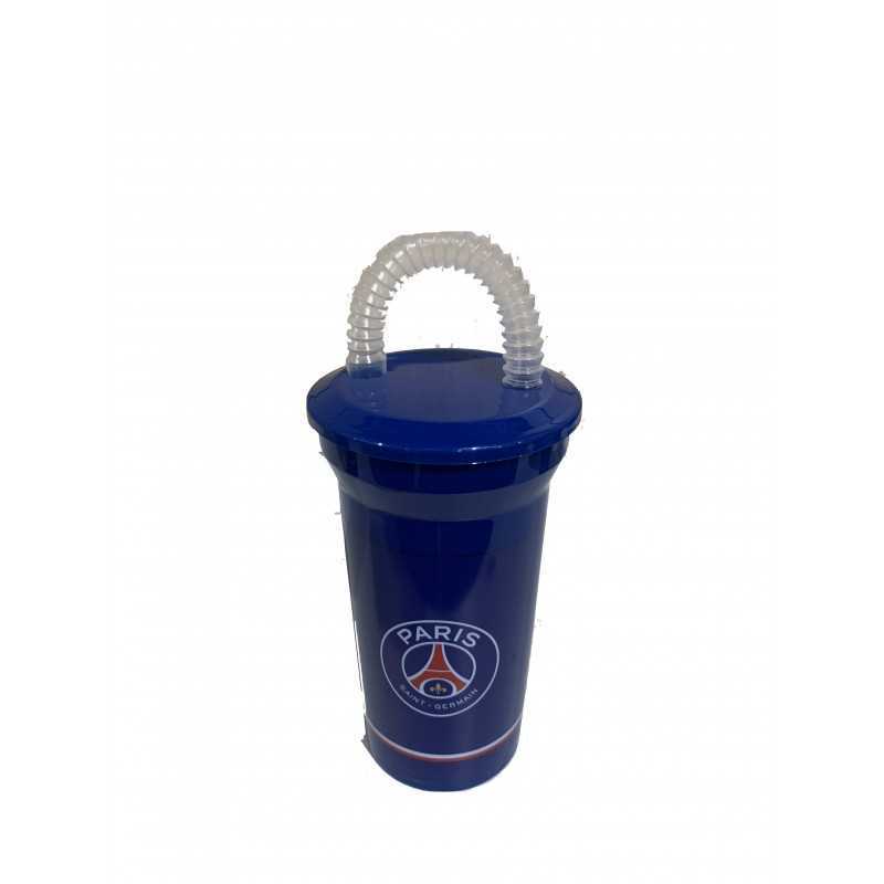 Verre paille Paris Saint Germain