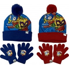 Juego de guantes y gorro de sublimación de SuperZings