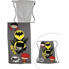 Toalla de playa del Batman con bolsa de piscina